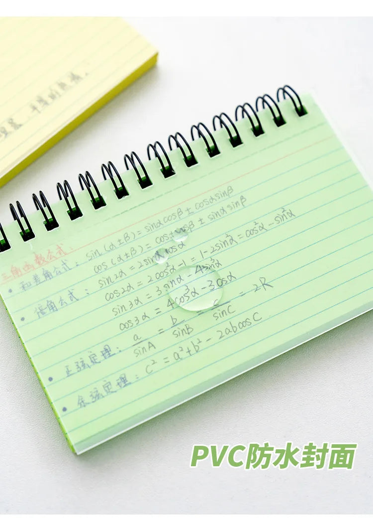 Horizontal Line Notebook Tearable Coil Book Cuaderno Journal Note Book Office Supplies Diary Libretas Stationery Notebooks
