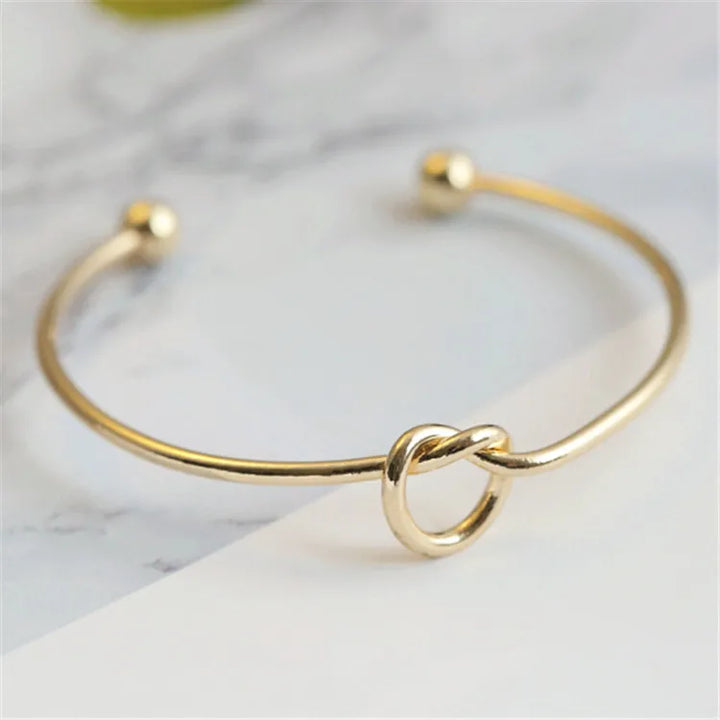 Vintage Stainless Steel Woven Twist Cuff Bangle or Braided Cable Statement Streetwear Bracelet