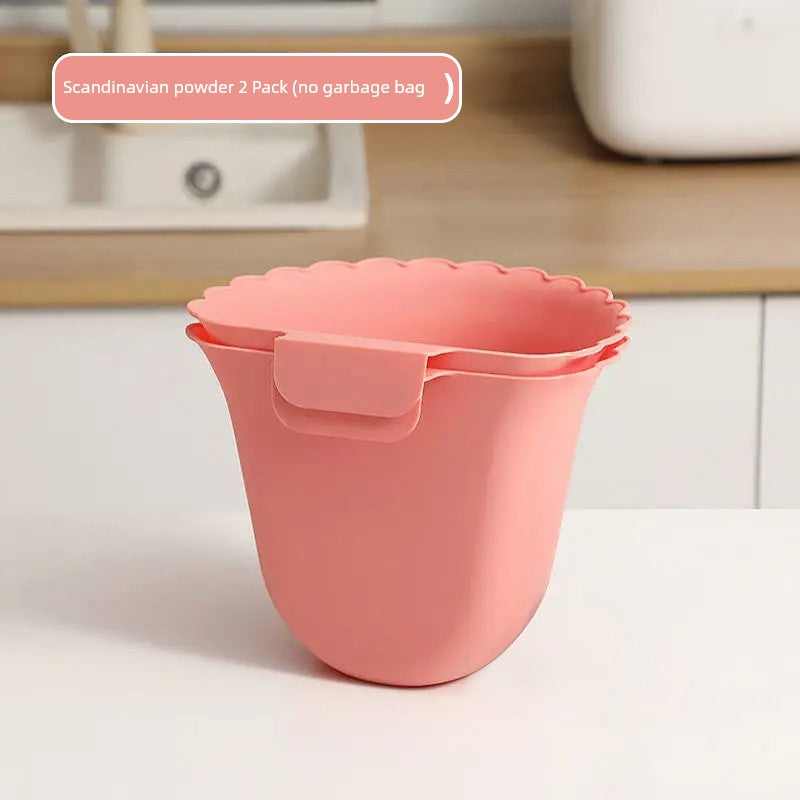 Bathroom Hanging Lace Cabinet Storage Bucket Kitchen