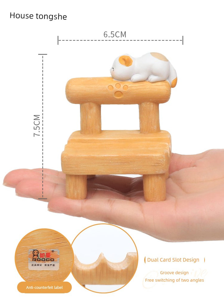 Young Adult Heart Stool Cute Office Desk Surface Panel Decorations