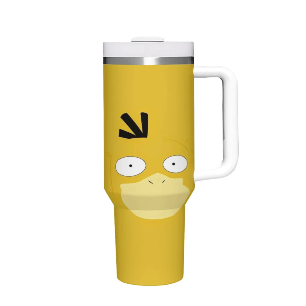 Pokemon 40 Oz Ultimate Tumbler with Handle and Straw Vacuum Insulated Tumbler