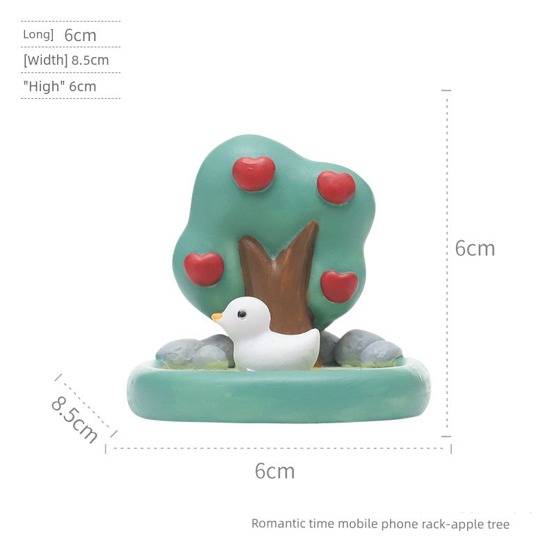 Young Adult Heart Stool Cute Office Desk Surface Panel Decorations